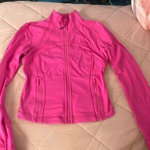 Sonic pink lululemon define jacket